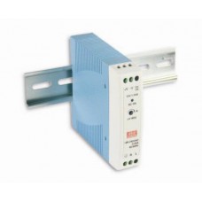 PSU-MDR-20-12 : 20W Single Out Industrial DIN Rail PSU. 12VDC @ 1.67A